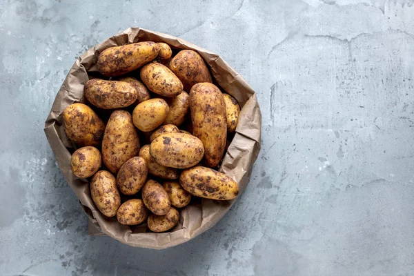 Свіжа Картопля Концепція Здорової Їжі — стокове фото