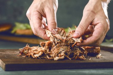 Ev yapımı çekti domuz yakın çekim