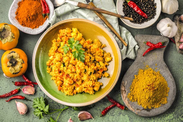 Delicious Homemade Vegetarian Couscous Vegetables — Stock Photo, Image