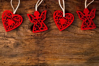 Noel arka plan kopya alanı ile pişirme