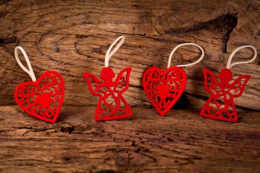 Noel arka plan kopya alanı ile pişirme