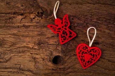 Noel arka plan kopya alanı ile pişirme