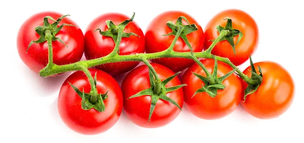 Świeże Dojrzałe Pomidory Bliska — Zdjęcie stockowe