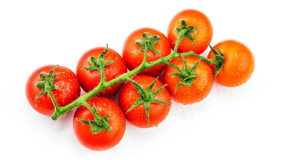 Świeże Dojrzałe Pomidory Bliska — Zdjęcie stockowe