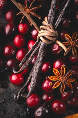 Noel yemeği. Noel pişirme yemek pişirmek için malzemeler