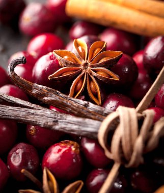 Noel yemeği. Noel pişirme yemek pişirmek için malzemeler