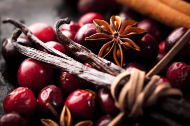 Noel yemeği. Noel pişirme yemek pişirmek için malzemeler