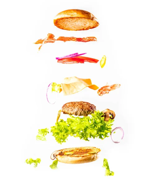 新鲜美味的汉堡 — 图库照片
