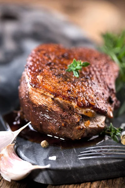 Duck Breast Fillet Close — Stock Photo, Image