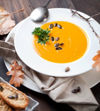 taze kabak çorbası, yakın