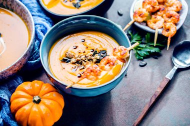 taze kabak çorbası, yakın