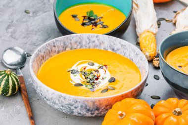 taze kabak çorbası, yakın