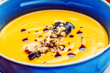 taze kabak çorbası, yakın