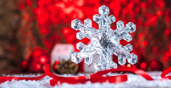 Neues Jahr Weihnachtskarte Dekor — Stockfoto