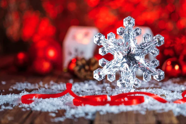 Neues Jahr Weihnachtskarte Dekor — Stockfoto