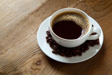 Sıcak kahve içecek kahve kirişli'nın fincan