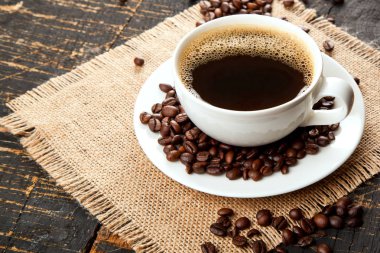 Sıcak kahve içecek kahve kirişli'nın fincan