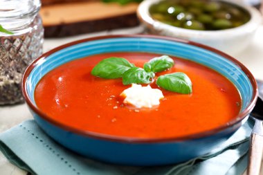 taze kabak çorbası, yakın