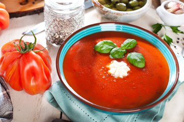 taze kabak çorbası, yakın