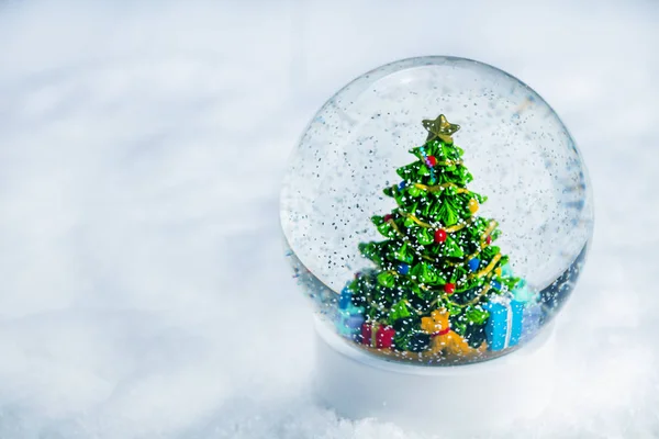 Holiday Christmas Background Snowball — Stock Photo, Image