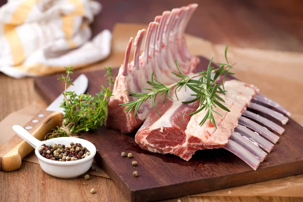 Rack Lamb Close — Stock Photo, Image