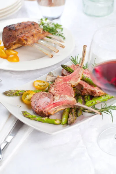 Rack Lamb Close — Stock Photo, Image