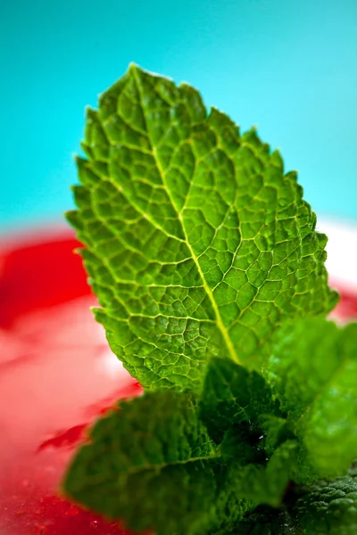 Erdbeermarmelade Glas Auf Holzgrund — Stockfoto