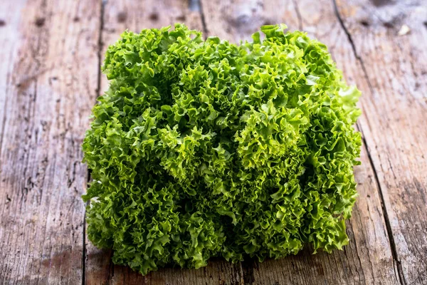 Zavřete Zeleného Salátu Koncept Zdravého Životního Stylu Diety — Stock fotografie