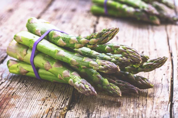 Des Asperges Asperges Crues Asperges Fraîches Asperges Vertes — Photo