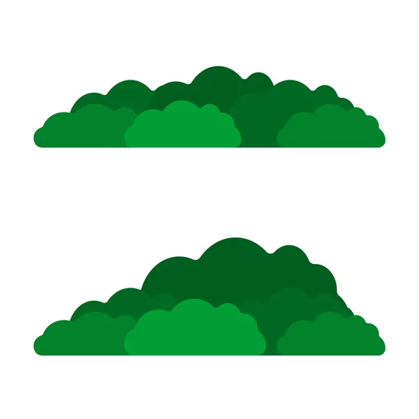 Estilo plano simple. Hierba. Esgrima. Verde. Para tu diseño. Un objeto. Icono . — Vector de stock