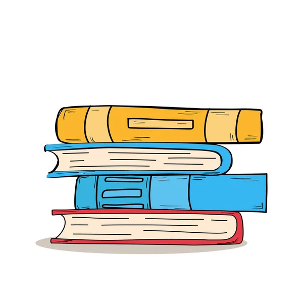 Livres Formation. Journée mondiale du livre. Avril. La connaissance. Je lis. Le monde. Pour votre design . — Image vectorielle