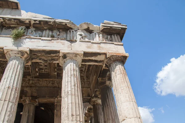 Columnas Del Templo Hefesto Atenas — Foto de Stock