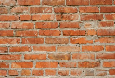 Eski kırmızı tuğla duvar arkaplanı