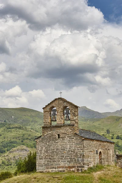 Arte Románico Español Iglesia Sant Quirc Durro Valle Boi —  Fotos de Stock