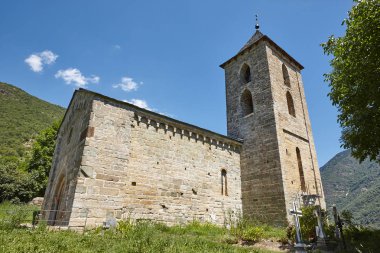 İspanyol Romanesk Sanat. Lassumpcion de Coll Kilisesi. Boi Vadisi