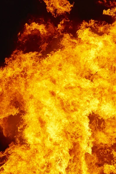 Fire Flames Detail Fireman Emergency Carbon Emission Combustion — Stock Photo, Image