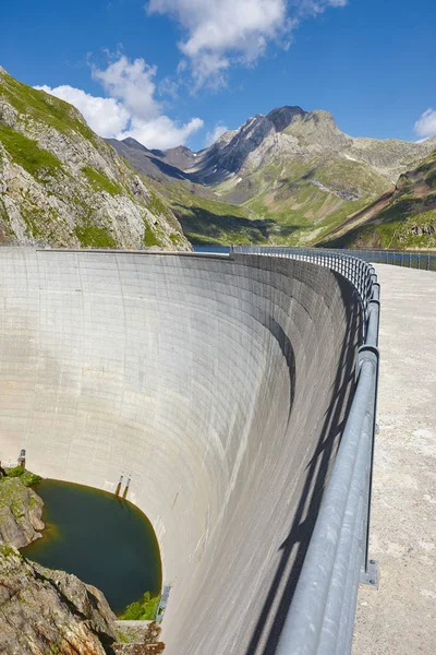 Diga Llauset Aragona Energia Idroelettrica Percorso Trekking Spagna — Foto Stock