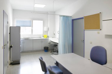 Hastane Doktor Danışmanlık Oda. Sağlık Ekipmanları. Tıbbi bakım donanımları. Office