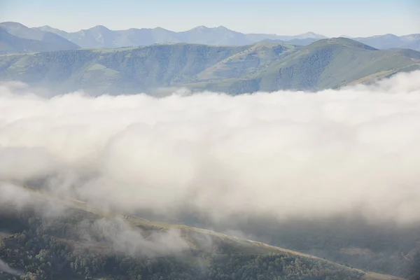 Lesní Horské Krajiny Asturii Přírodní Turistika Španělsku Horizontální — Stock fotografie