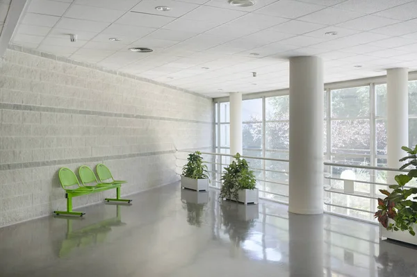 Public Building Waiting Area Health Center Interior Nobody Horizontal — Stock Photo, Image