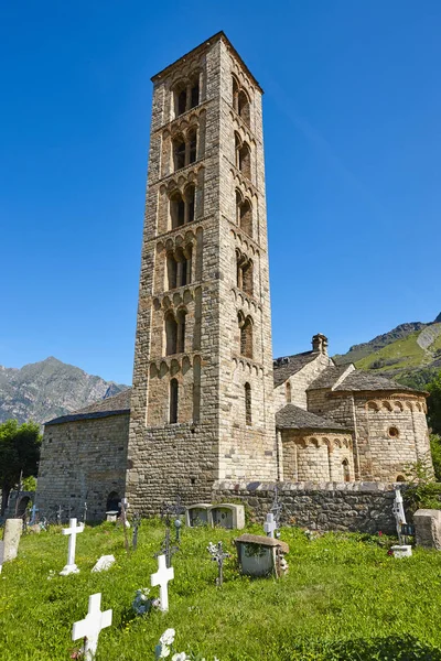 Románico Español Iglesia Sant Climent Taull Vall Boi —  Fotos de Stock