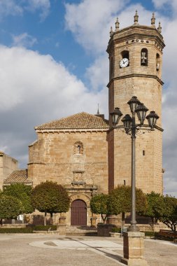 San Mateo Banos de la Encina kilisede. Jaen, İspanya