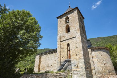 İspanyol Romanesk Sanat. Lassumpcion de Coll Kilisesi. Boi Vadisi
