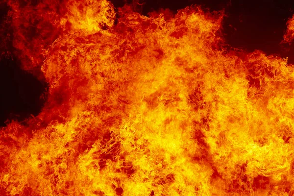 불 굽기. 모닥불입니다. 불 싸움. 불꽃 점화입니다. 경고 — 스톡 사진