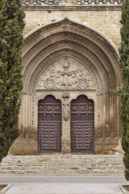San Pablo kilisede Ubeda, Jaen Gotik kapı kemer
