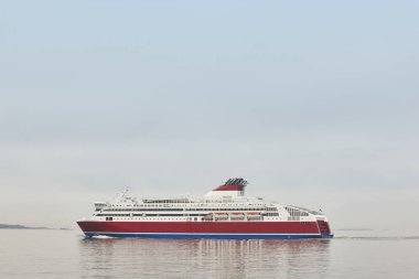 Cruise gemi Baltık Denizi. Helsinki, Tallinn. Europe