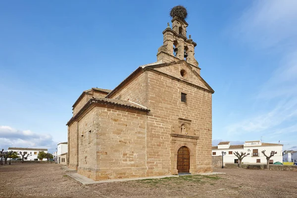 Antigua capilla de piedra de Cristo del Llano en Jaén. España —  Fotos de Stock