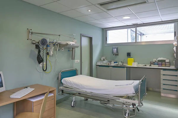 Sjukhus läkare mottagningsrum. Hälso-och utrustning. Medicinsk t — Stockfoto