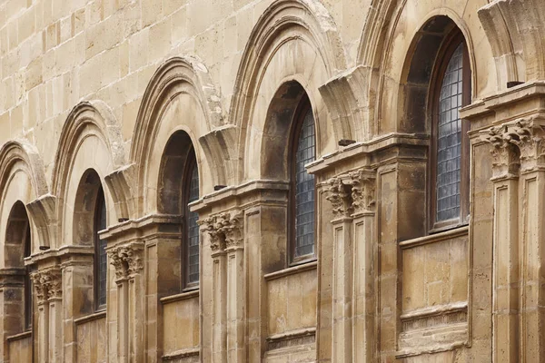 Monumento histórico de Ubeda Unesco. Casa Consistorial arcos de piedra . — Foto de Stock