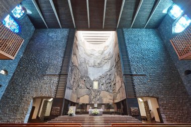 Arantzazu kutsal iç. Euskadi kültür ve miras yüksek